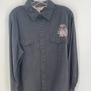 DECREE‎ LONG SLEEVE BUTTON DOWN SHIRT